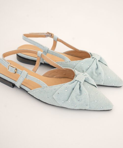 Babouche Slingback Jona-33 Ice Blue