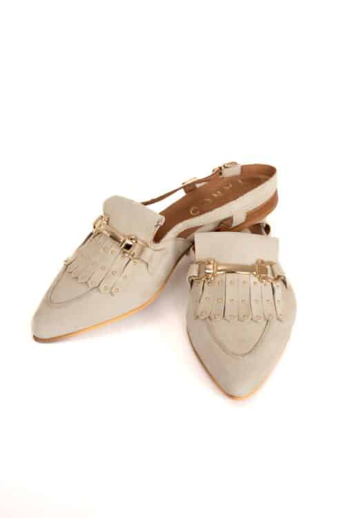 Tango Slingback Nicolette 23-B Beige Suede