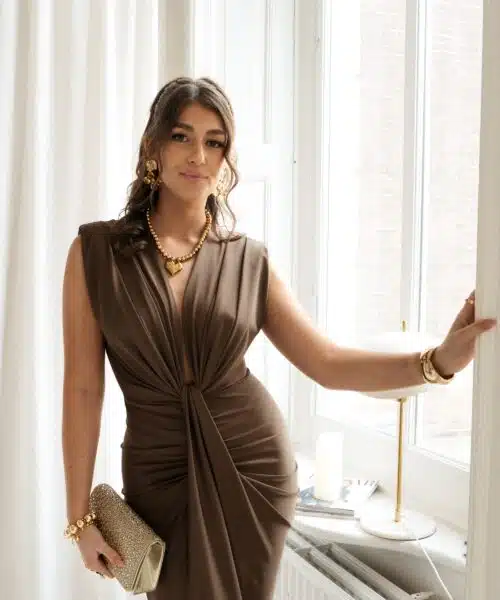 Perfect Dress Light Brown