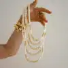 Multiple Layer Pearl Necklace