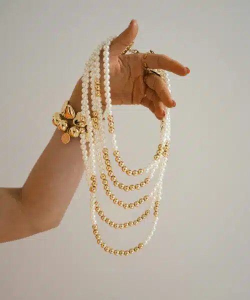Multiple Layer Pearl Necklace