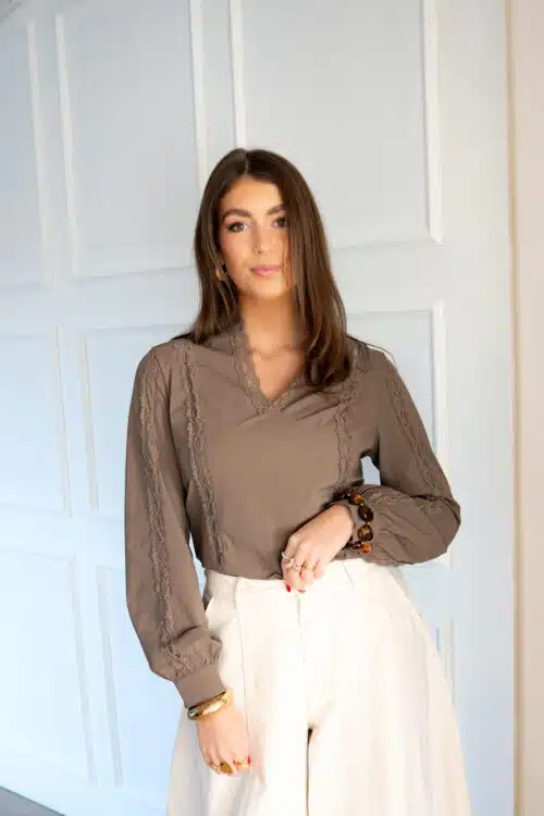 Alternative view of Mi Piace Top Lace Falcon