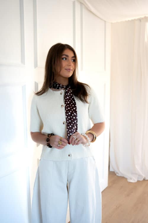 Alternative view of Ange Cardigan Creme ^