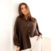 Levy Leo Blouse Brown