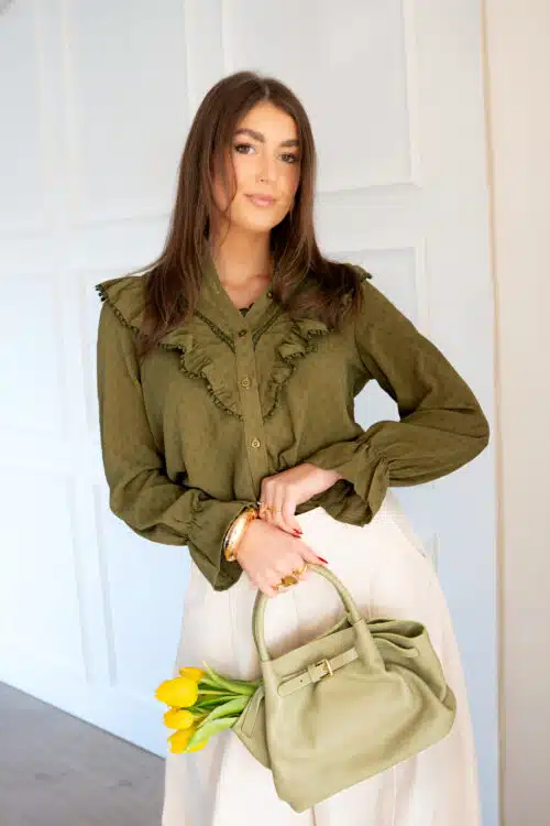 Elin Blouse Khaki .