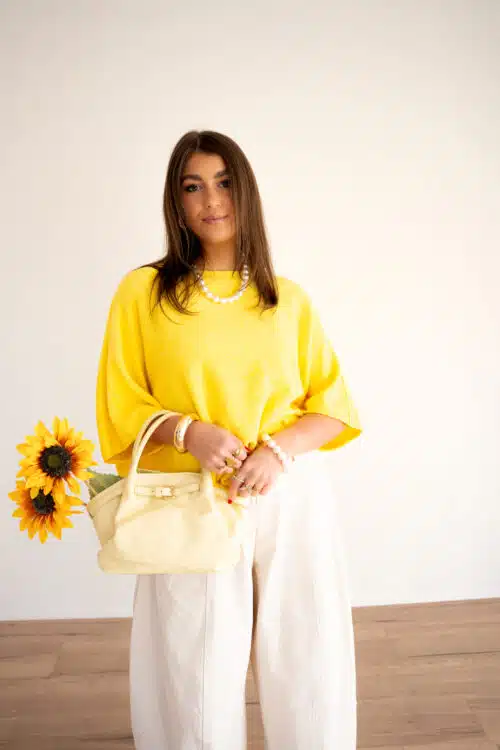 Alternative view of Anna Sweater Yellow