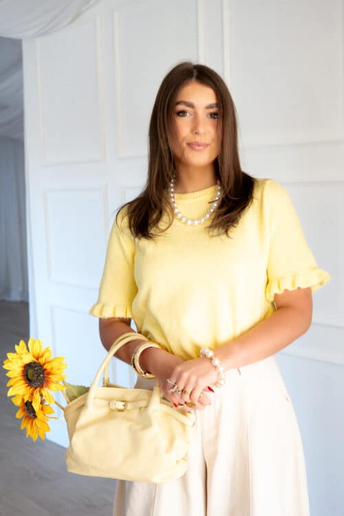 Mia Sweater Yellow |