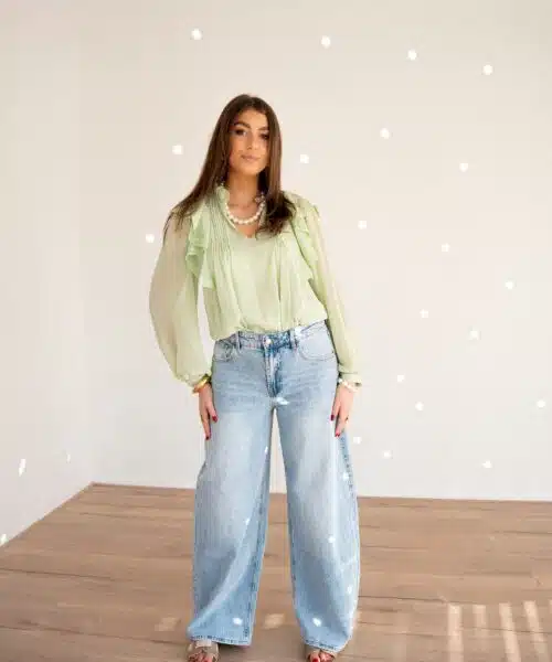 Alternative view of Emily Blouse Green ~