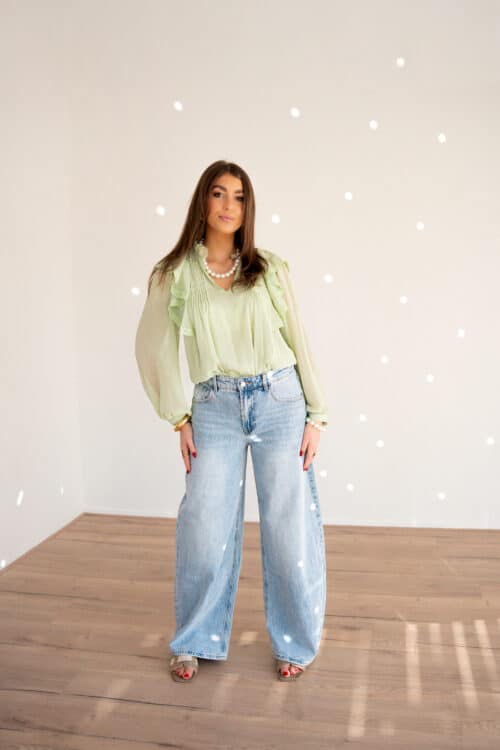 Alternative view of Emily Blouse Green ~