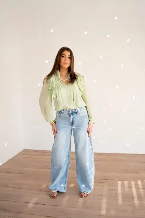 Alternative view of Emily Blouse Green ~