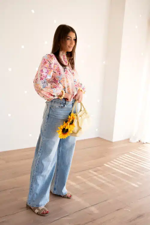 Alternative view of Yuna Blouse Flowers *