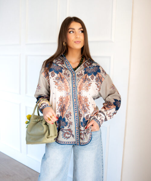 Alternative view of Sarina Blouse Green ^