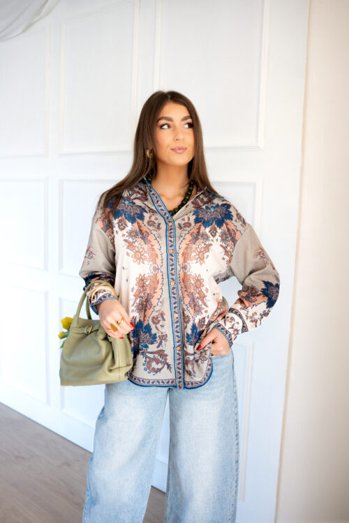 Alternative view of Sarina Blouse Green ^