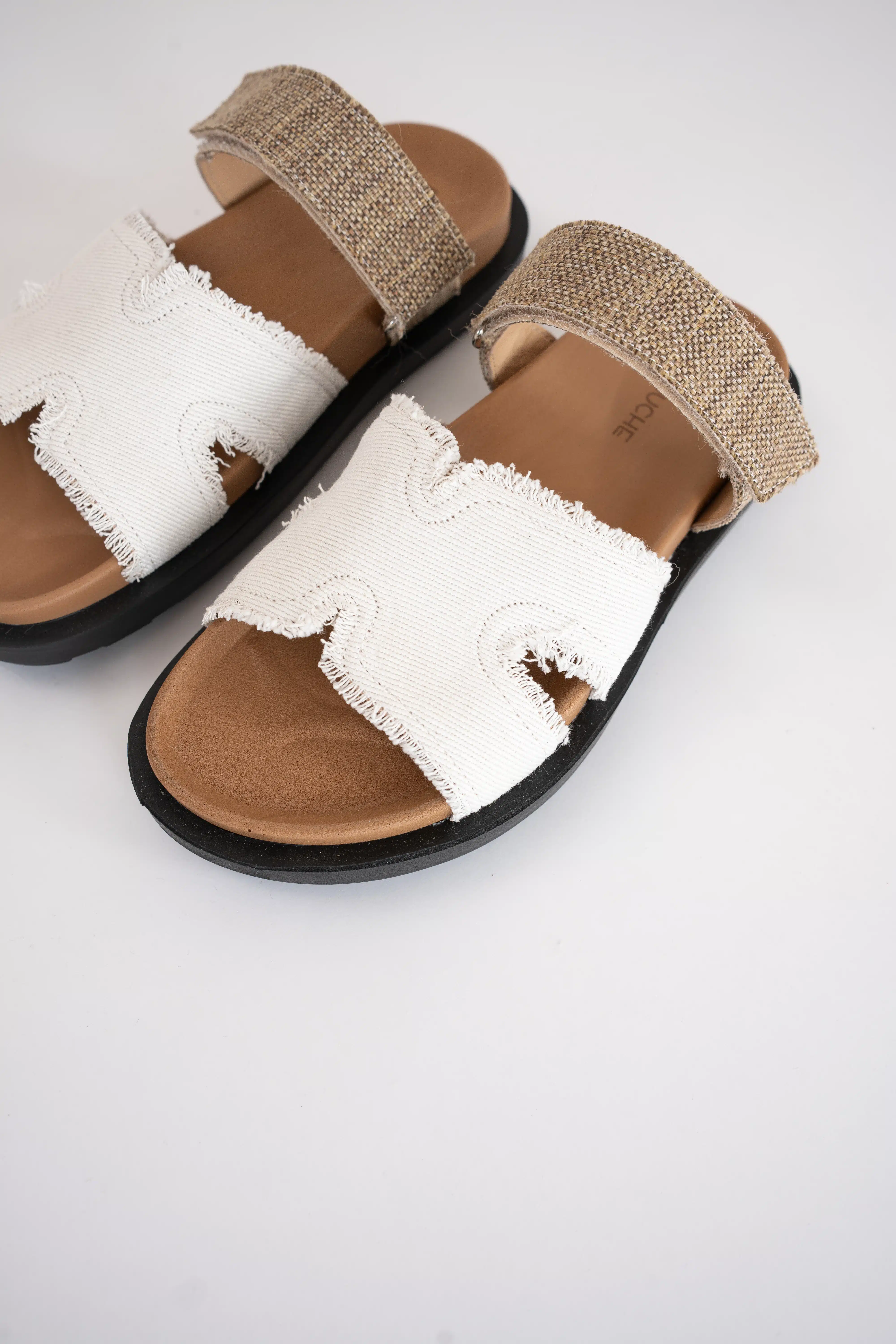 Babouche Bidi-146 Beige Taupe Sandal - Afbeelding 3