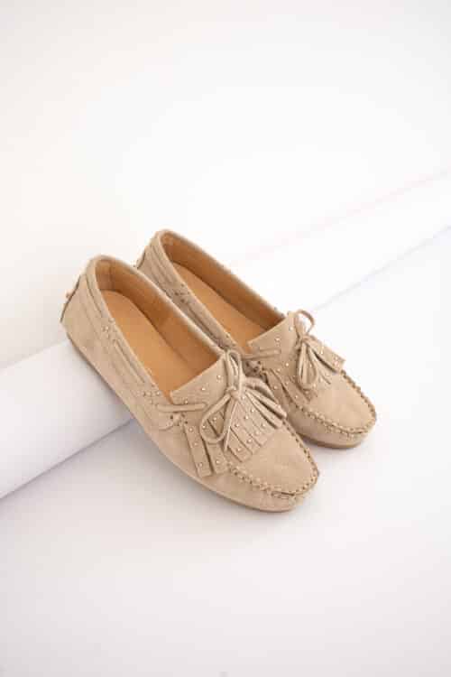 Alternative view of Babouche Moccasins Minke Kum