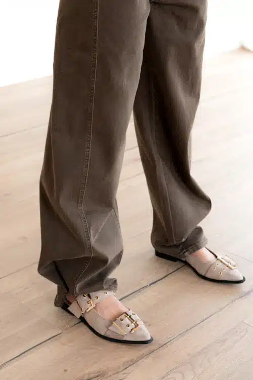 Alternative view of Daphne Balloon Jeans Light Brown 3386
