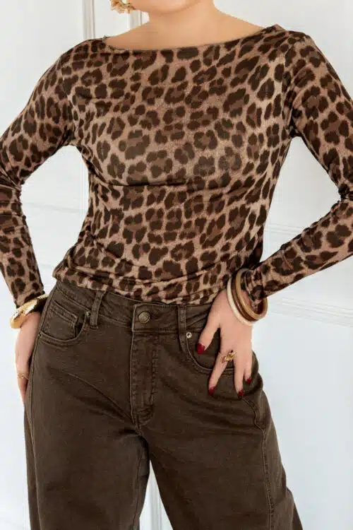 Alternative view of Merle Longsleeve Leo Brown ~