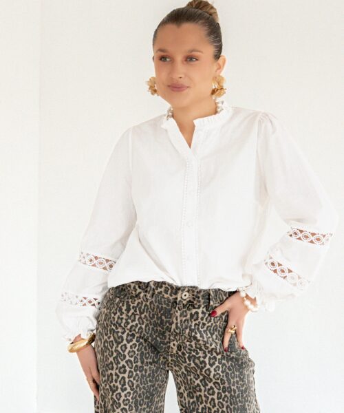 Nadine Blouse White .