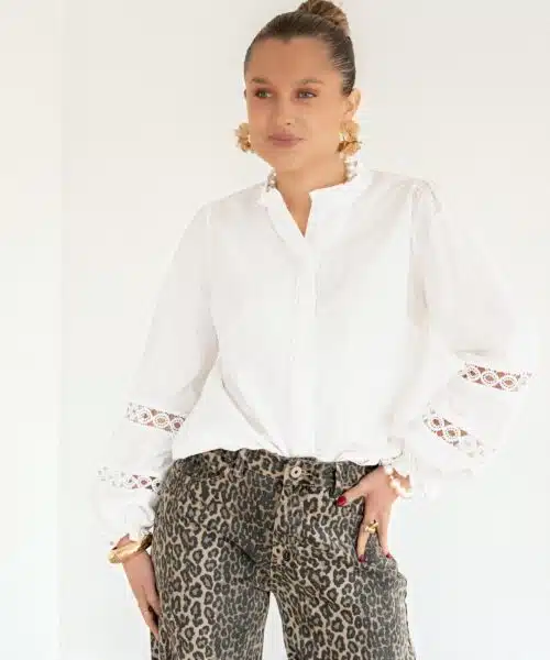 Nadine Blouse White .