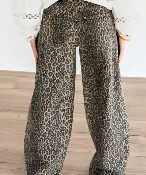 Alternative view of Leoni Balloon Jeans Leopard 6065
