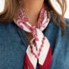 Satin Scarf Bordeaux