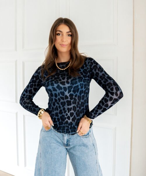 Alternative view of Merle Longsleeve Leo Blue ~