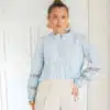 Nadine Blouse Blue ^