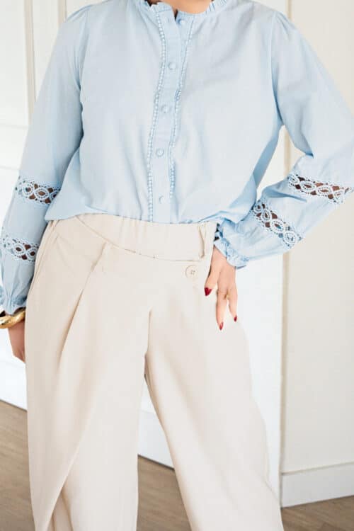 Alternative view of Nadine Blouse Blue ^