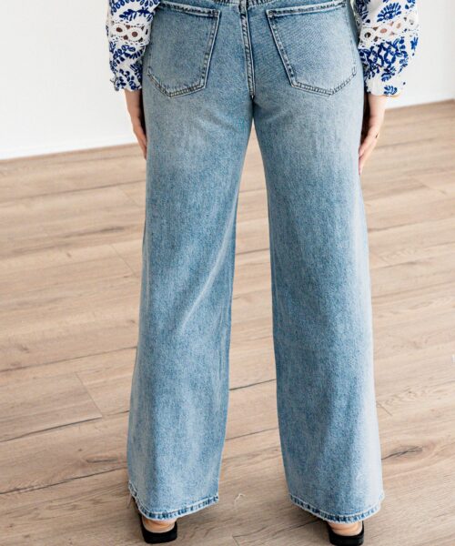 Alternative view of Gina Wide Leg Jeans 6320-17.