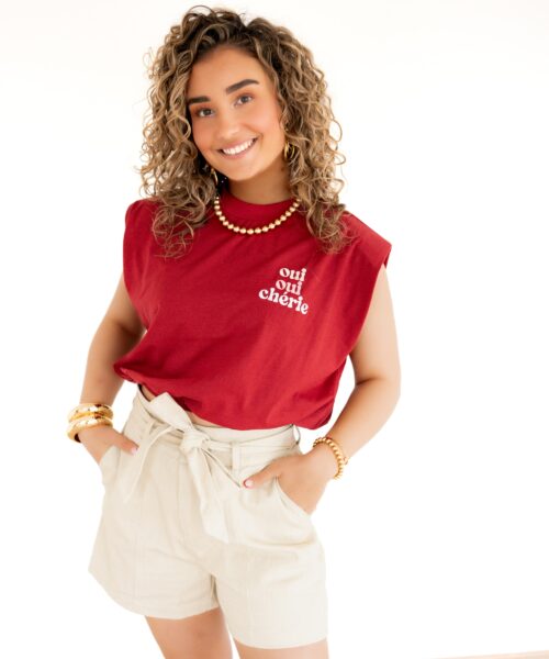 Lofty Manner Tshirt Numi Brique Red