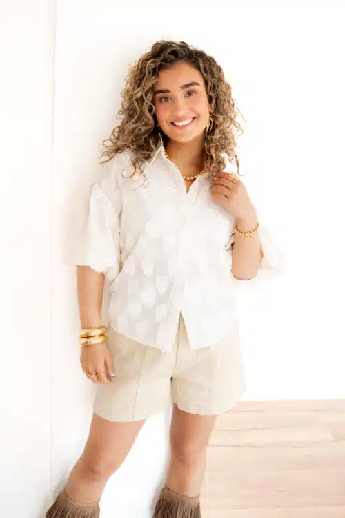 Lofty Manner Blouse Juna Beige