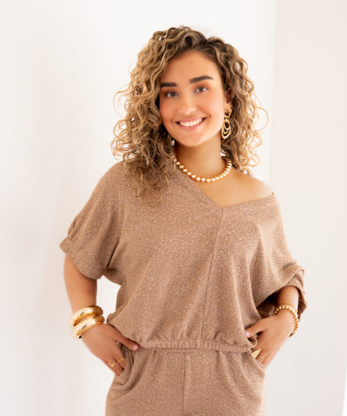 Lofty Manner Top Mellie Gold