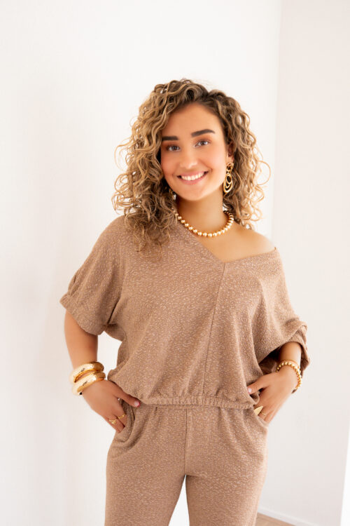 Lofty Manner Top Mellie Gold