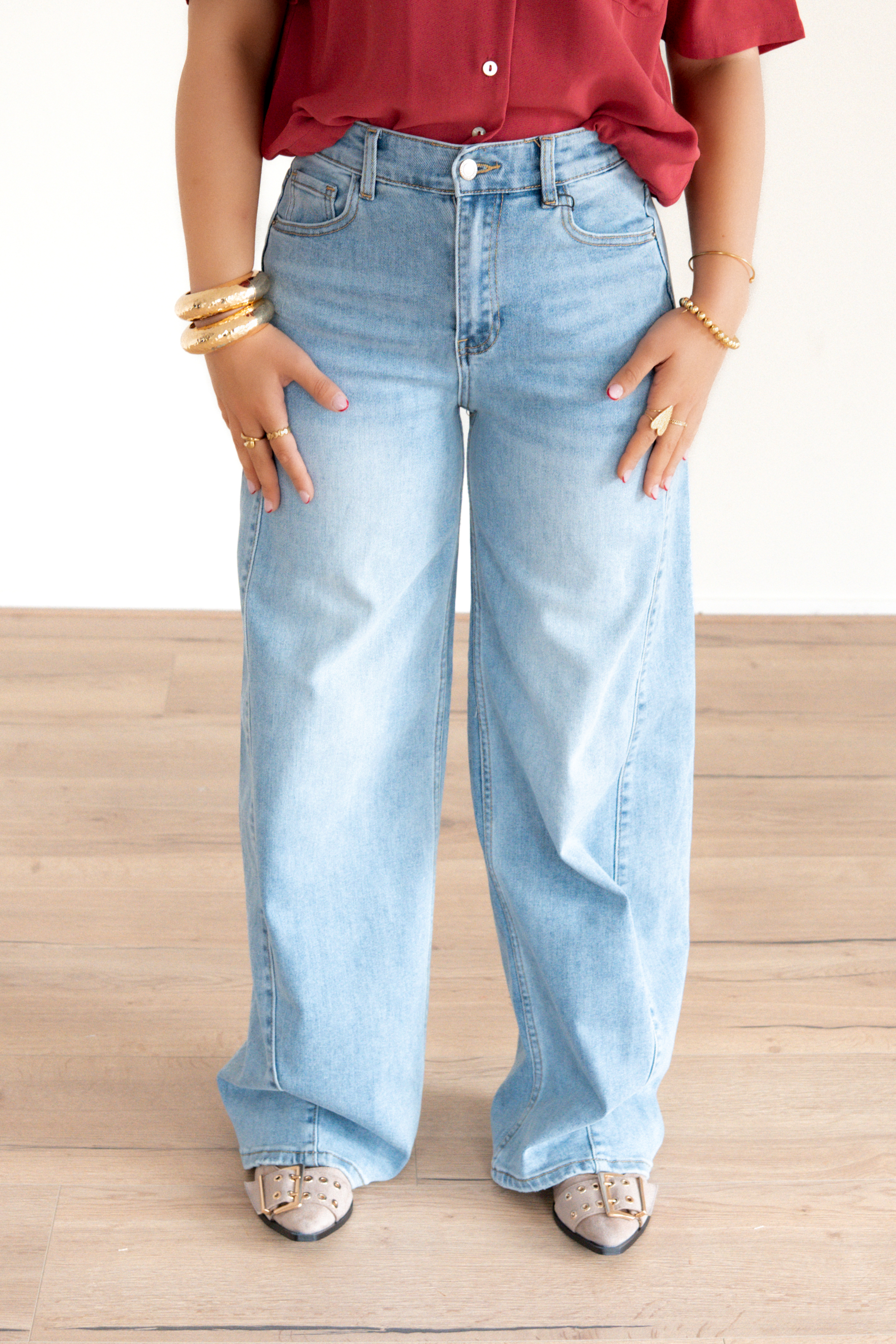 Kim Baggy Ballon Jeans 6074