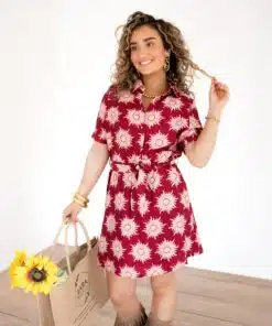 Lofty Manner Dress Calista Multi Brique