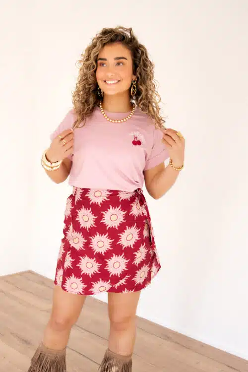 Alternative view of Lofty Manner Tshirt Nyella Dusty Pink