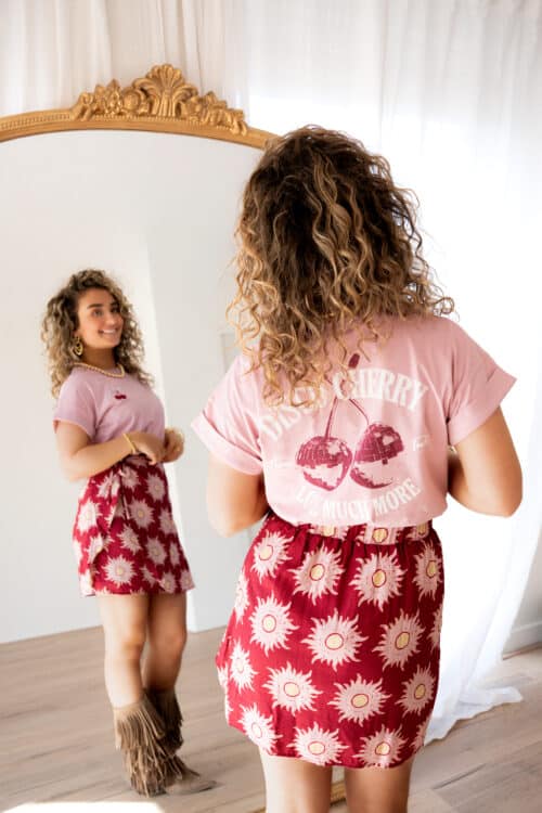 Lofty Manner Tshirt Nyella Dusty Pink