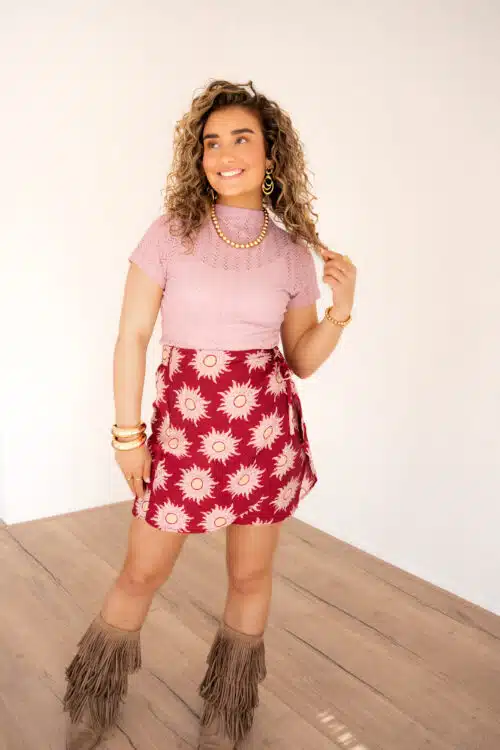 Alternative view of Lofty Manner Top Isley Dusty Pink