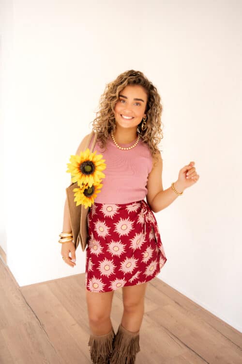 Alternative view of Lofty Manner Top Arwen Dusty Pink