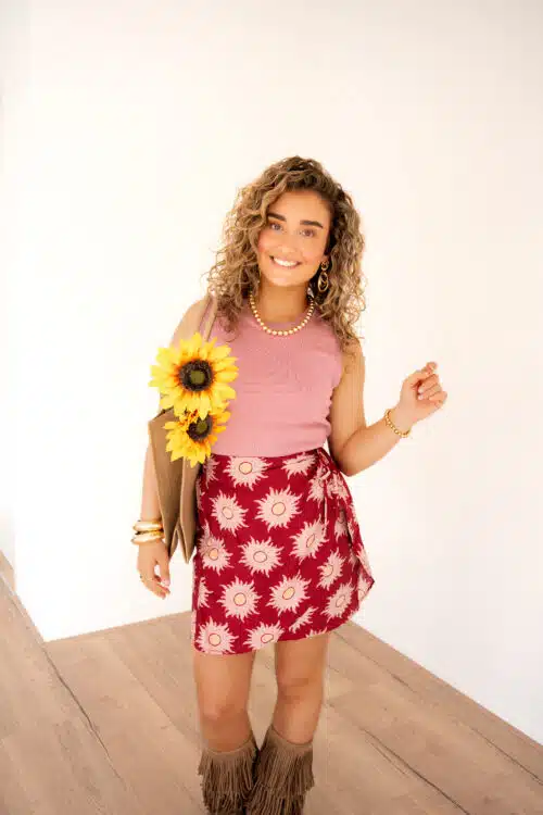 Alternative view of Lofty Manner Top Arwen Dusty Pink