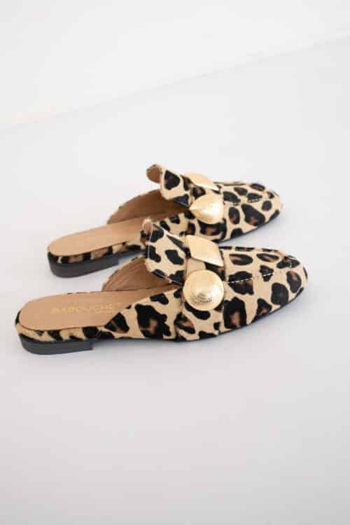 Babouche Instapper G-Lara-8 Leopard