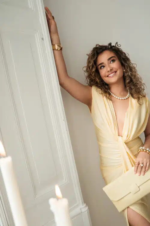 Perfect Dress Butter Yellow - Maat 1