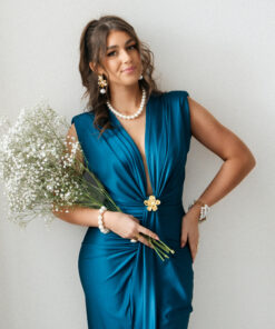 Alternative view of Perfect Dress Petrol