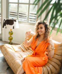 Perfect Dress Orange