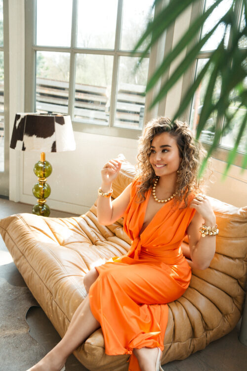 Perfect Dress Orange