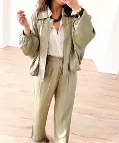 Alternative view of Sophie Pants Green .