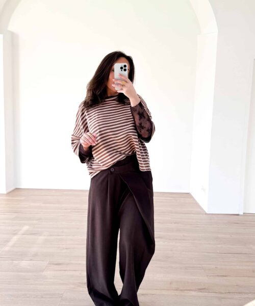 Alternative view of Veda Pantalon Brown