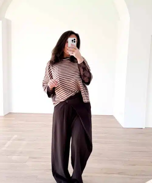 Alternative view of Veda Pantalon Brown