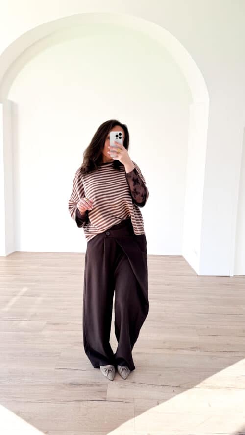 Alternative view of Veda Pantalon Brown