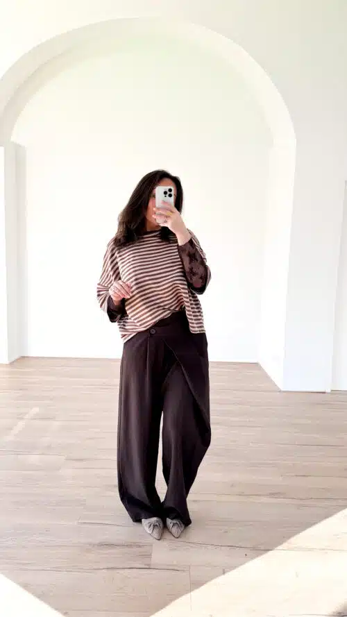 Alternative view of Veda Pantalon Brown
